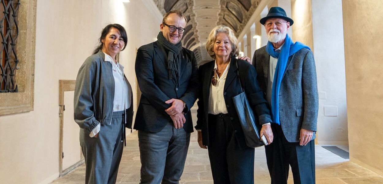 Návštěva Alberta Manguela v Národní knihovně ČR Návštěva Alberta Manguela v Národní knihovně ČR