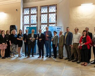 Measured at the Klementinum … <br />   (opening ceremony) / Photo: Z. Homolka Fedorová, NL CR