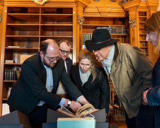 Representatives of the House of Lobkowicz at the NL