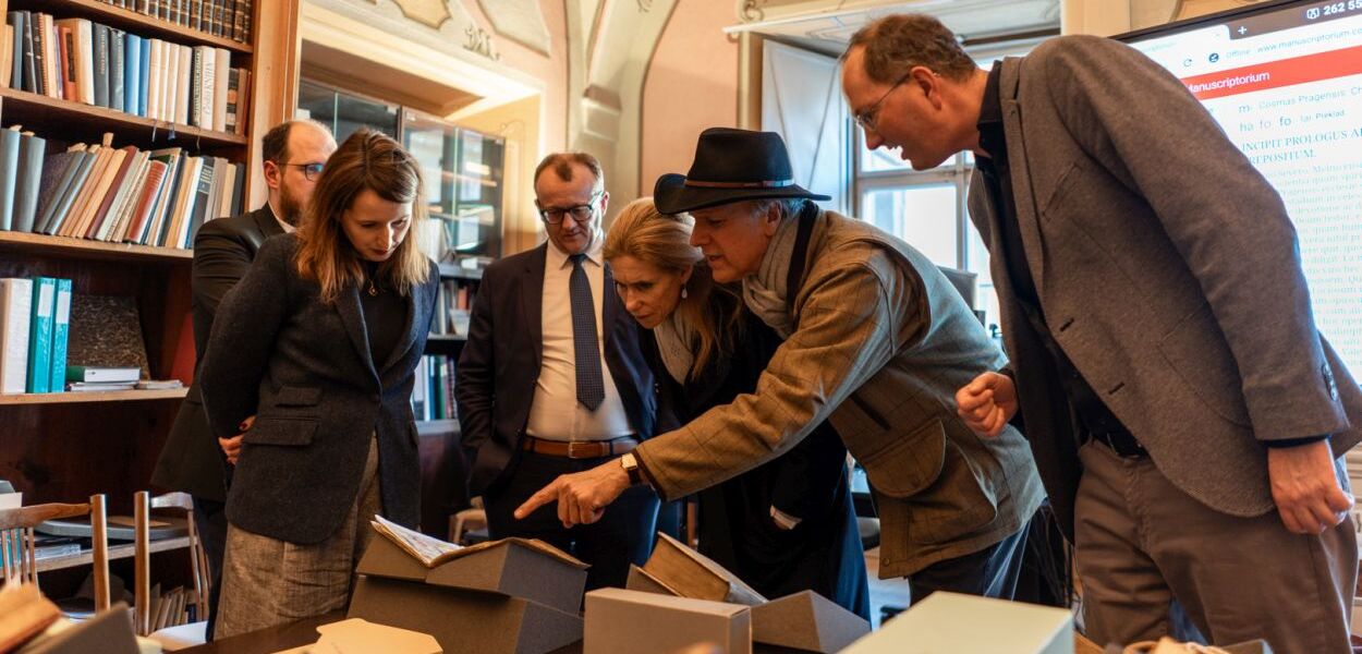 Representatives of the House of Lobkowicz at the NL