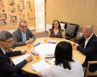 Meeting between the leadership of the NLCR and the National Library of Korea in Seoul