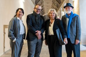 Návštěva Alberta Manguela v Národní knihovně ČR