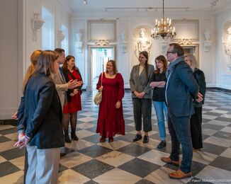 Pracovní návštěva odborné delegace NK ČR v Národní knihovně Polska / P. Morawiec (Biblioteka Narodowa)