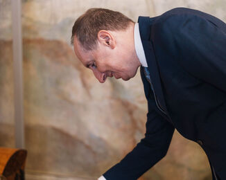 Delegace Ministerstva zahraničních věcí při návštěvě Národní knihovny ČR 19.6.2026 / Foto: Z. Homolka Fedorová, NK ČR
