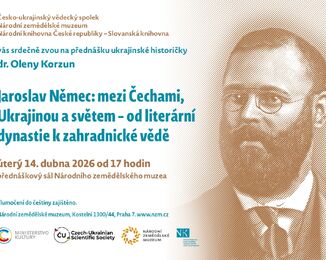 O. Korzun: Jaroslav Němec: mezi Čechami, Ukrajinou a světem - pozvánka  (CZE)