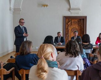 Návštěva z polské Národní knihovny ve Varšavě