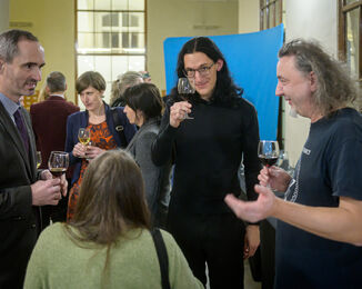 Vernisáž výstavy Polská fantastika 20.11.2025 / Foto: Petr Vrabec