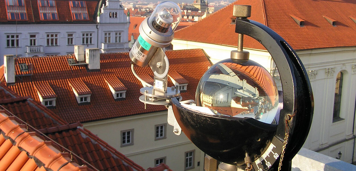 Meteorologické přístroje v Klementinu