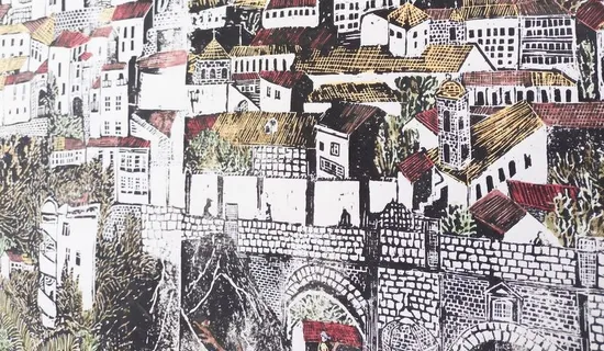 Rajzovní deníky, ilustrace Laura Hédervári / Foto: Barbora Müllerová