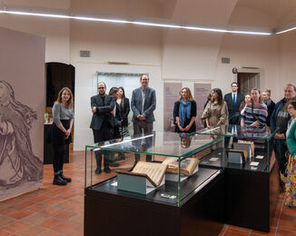 Vernisáž výstavy Odkazy ženských klášterů v Klementinu 3.11.2025 / Foto: Z. Homolka Fedorová