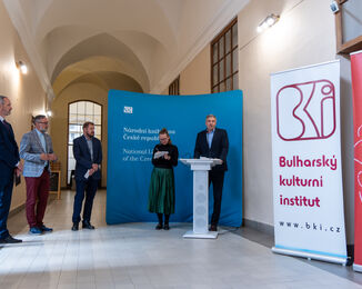 Vernisáž výstavy Mezi traumatem a nostalgií 15.6.2026 / Foto: Z. Homolka Fedorová, NK ČR