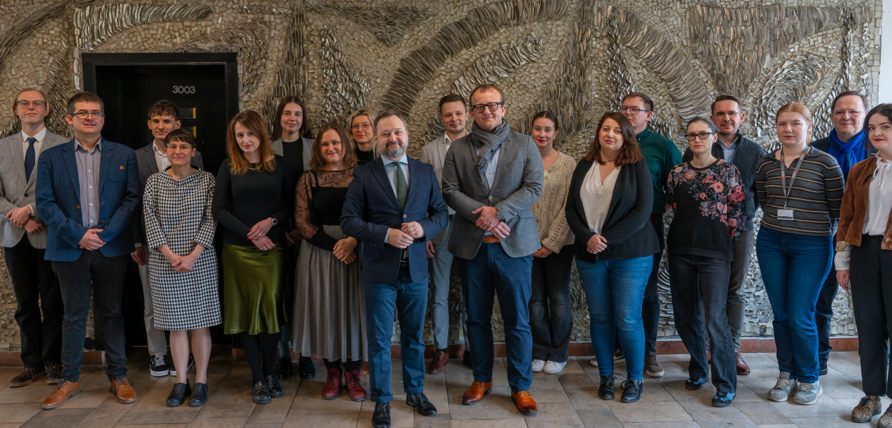 Pracovní návštěva odborné delegace NK ČR v Národní knihovně Polska / P. Morawiec (Biblioteka Narodowa)