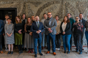 Pracovní návštěva odborné delegace NK ČR v Národní knihovně Polska / P. Morawiec (Biblioteka Narodowa)