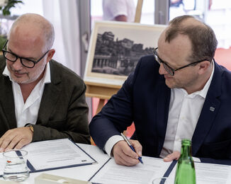  Slavnostní podpis memoranda o spolupráci NK ČR a Mattoni 1873 v Karlových Varech 5. 7. 2026 / Foto: Z. Homolka Fedorová