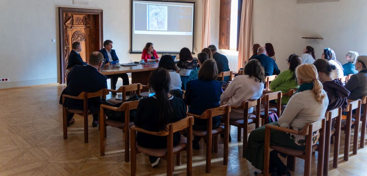 Prezentace činnosti polské Národní knihovny ve Varšavě pro zaměstnance NK ČR