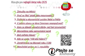 Ptejte se knihovny: Dotaz roku 2025