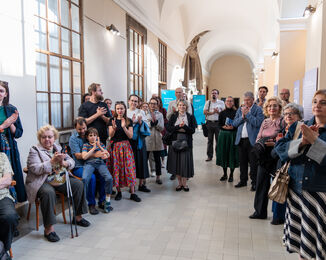 Vernisáž výstavy Mezi traumatem a nostalgií 15.6.2026 / Foto: Z. Homolka Fedorová, NK ČR