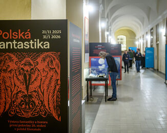 Vernisáž výstavy Polská fantastika 20.11.2025 / Foto: Petr Vrabec