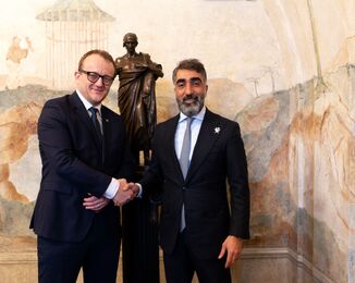 Návštěva katarského velvyslance v Národní knihovně ČR 13.1.2026