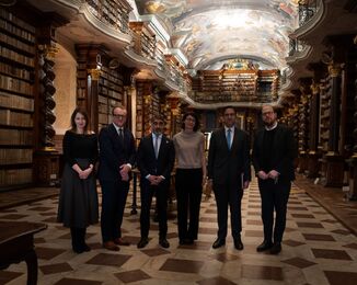 Návštěva katarského velvyslance v Národní knihovně ČR 13.1.2026