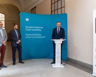 Vernisáž výstavy Mezi traumatem a nostalgií 15.6.2026 / Foto: Z. Homolka Fedorová, NK ČR