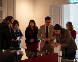 Pracovní návštěva odborné delegace NK ČR v Národní knihovně Polska / P. Morawiec (Biblioteka Narodowa)