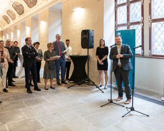V Klementinu bylo naměřeno… (vernisáž 21. 5. 2025) / Foto: Z. Homolka Fedorová, NK ČR