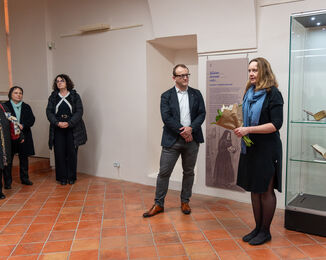 Vernisáž výstavy Odkazy ženských klášterů v Klementinu 3.11.2025 / Foto: Z. Homolka Fedorová