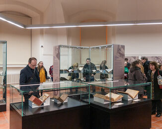 Vernisáž výstavy Odkazy ženských klášterů v Klementinu 3.11.2025 / Foto: Z. Homolka Fedorová