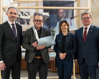 Čtyři noty z Ukrajiny, vernisáž 9. 4. 2025 / Foto: Z. Homolka Fedorová, NK ČR