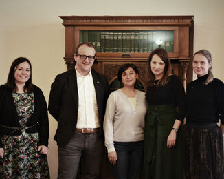 Návštěva vedoucích pracovníků Národní knihovny ČR v Národní knihovně Arménie v Jerevanu