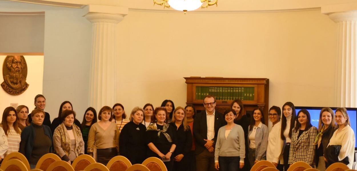 Návštěva vedoucích pracovníků Národní knihovny ČR v Národní knihovně Arménie v Jerevanu