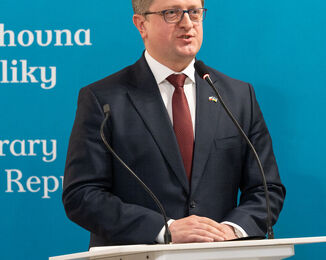 Čtyři noty z Ukrajiny, vernisáž 9. 4. 2025 / Foto: Z. Homolka Fedorová, NK ČR