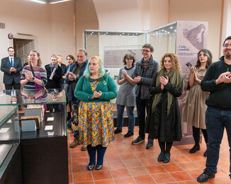 Vernisáž výstavy Odkazy ženských klášterů v Klementinu 3.11.2025 / Foto: Z. Homolka Fedorová