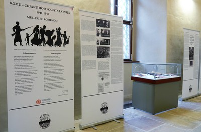 Romský holocaust v Lotyšsku během nacistické okupace 1941-1945